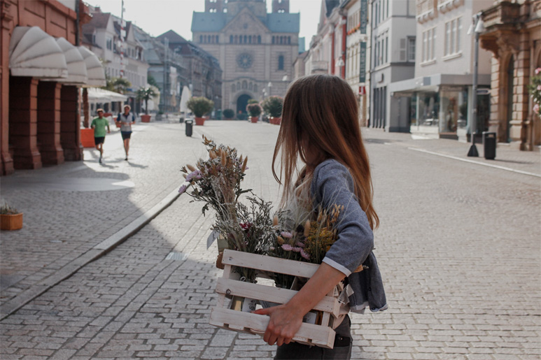 Lonely Bouquet Day Aktion in Speyer 2021
