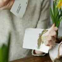 heylittlegreen-handgeschöpftes Saatpapier-Osterkarte-Gruß vom Osterhasen (2)