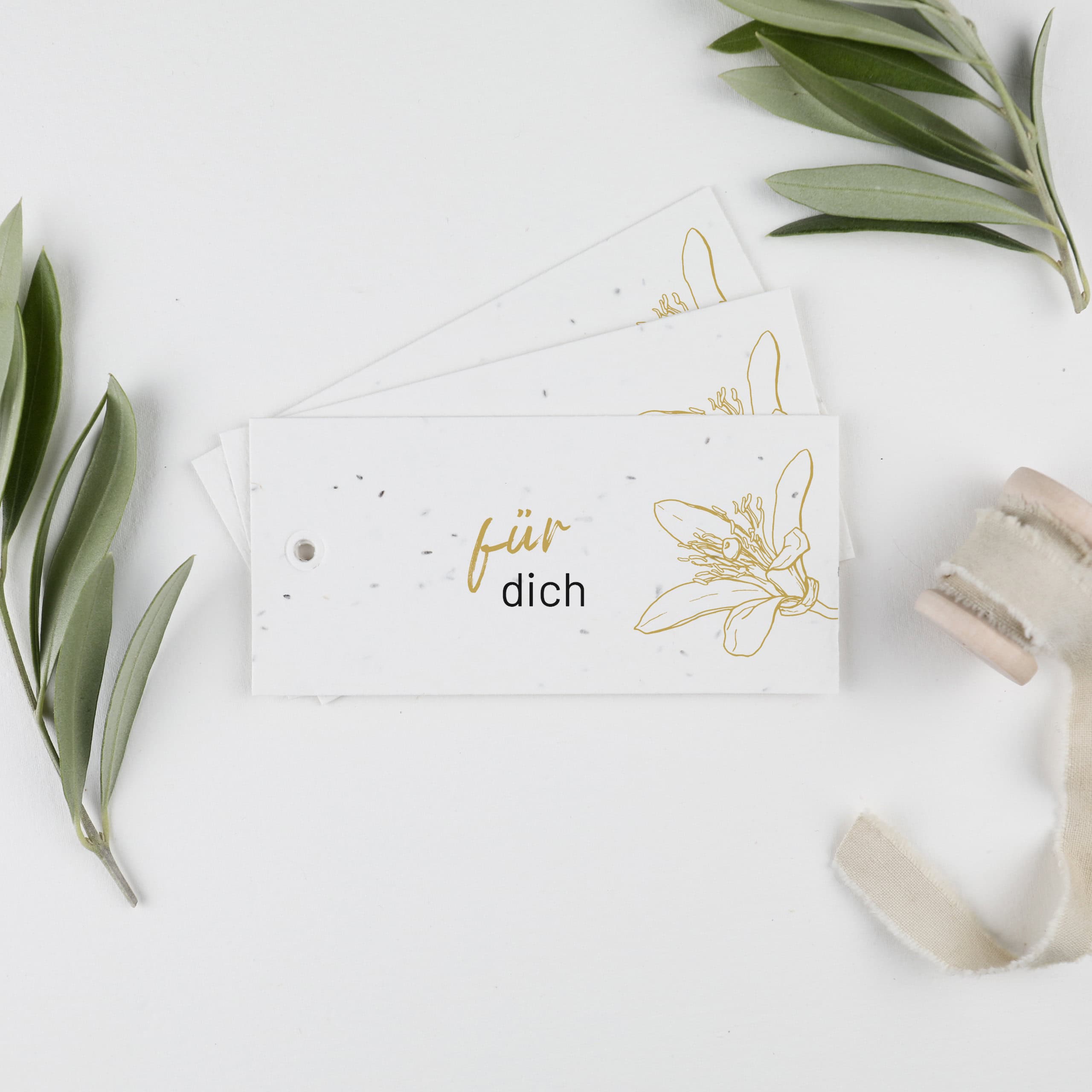 heylittlegreen-handgeschöpftes Saatpapier-nachhaltige Hochzeitspapeterie-Geschenkanhänger im Set-mediterrane Papeterie-Limone-Zitrone Nachhaltiges Geschenkanhänger-Set aus der Serie "Limone" für mediterrane Feiern, nachhaltige Hochzeiten