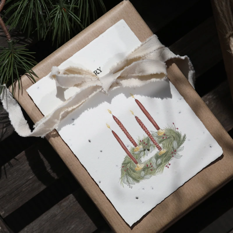 Samenkarte "Adventskranz" – Bild 5