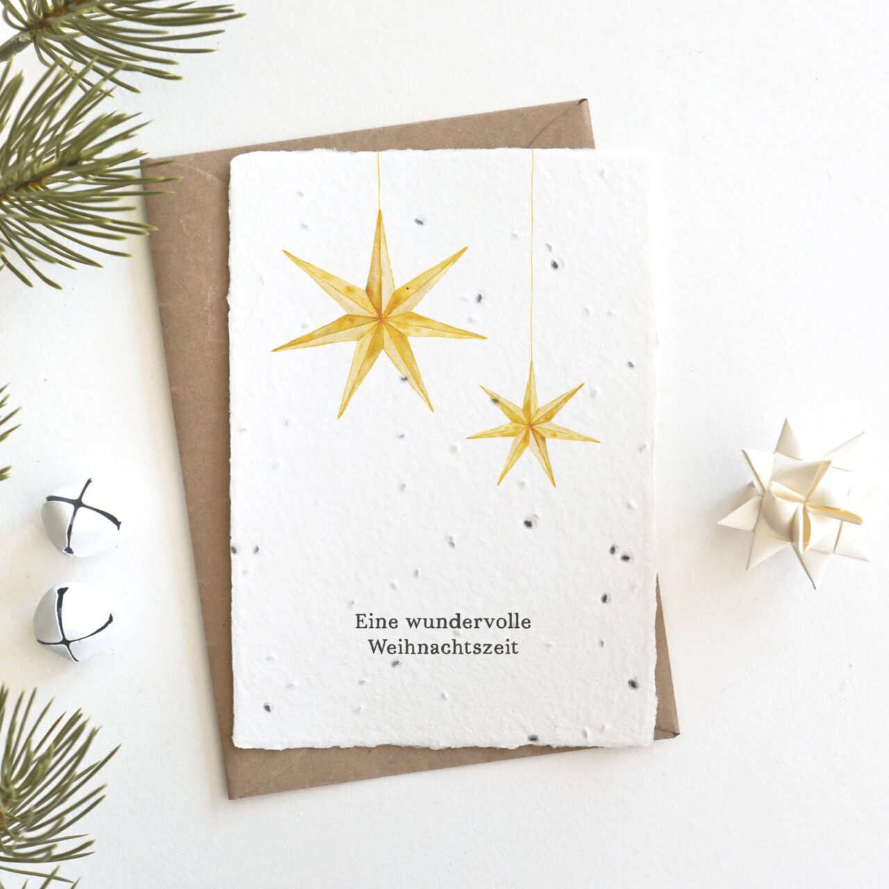 Samenkarte "Weihnachtsstern"