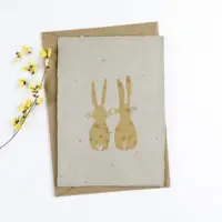 heylittlegreen-handgeschöpftes Saatpapier-Osterkarte-Hoppy Easter (3)