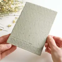 heylittlegreen-handgeschöpftes Saatpapier-Osterkarte-Hoppy Easter-Rückseite