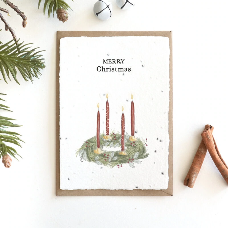 Samenkarte "Adventskranz"